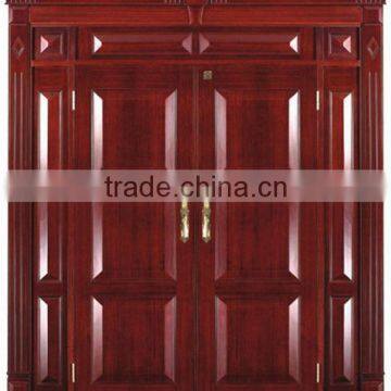 Exterior Wooden Doors Modern Design Superior Quality DJ-S8561STHS