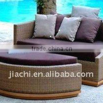 JT-2002 rattan round outdoor furniture
