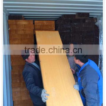 sawn timber in container
