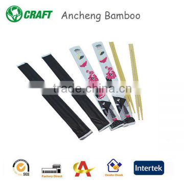 bamboo material small round chopstick paper box for sale