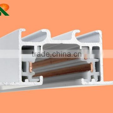 china supplier led lighting track 3 wires recessed track led track light rail