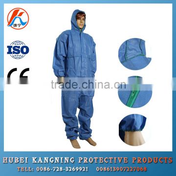 Anti-static Waterproof Disposable Medical Coverall with Hood