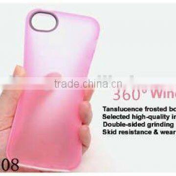 360 windingTransparent Case for iPhone5 case Clear Thin Hard Skin Cover