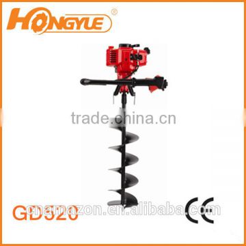 Hongyue auger for earth drilling petrol earth auger ground hole drill