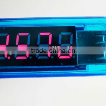 0.4inch LED Digit Red Display USB Power Charger Voltage Current Tester