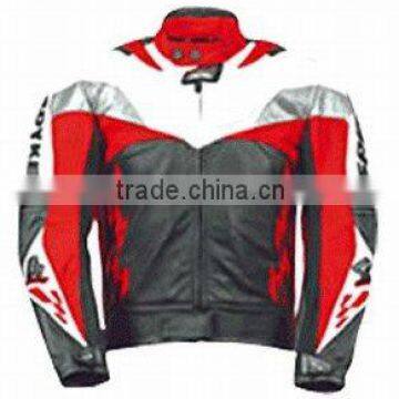 Dl-1193 Leather Motorbike Jacket