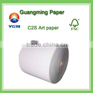 best price coated art paper C2S art paper 80gsm