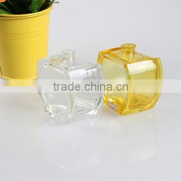 50ml factory price wholesale surface paintng unique shape glass perfume bottle