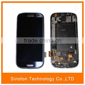 High quality& original LCD touch screen with digitizer Assembly For Samaung S3 I9300
