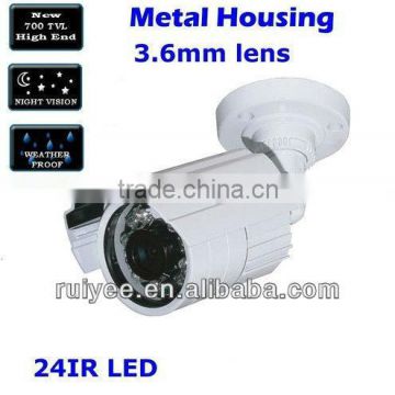RY- 7022 1/3 Sony CCD 420tvl 24IR LED 3.6mm Outdoor Weatherproof Security CCTV Camera