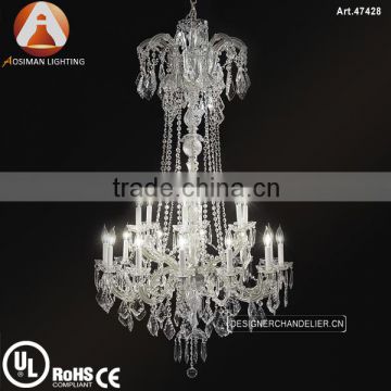 18 Light High Quality Maria Theresa Crystal Lamp