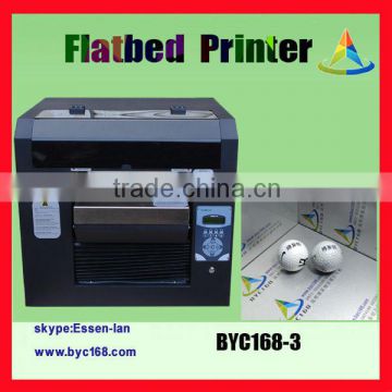 3d UV printer white ink printer for Hot sell golfball printing machie