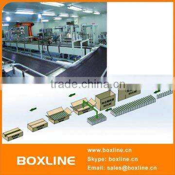 Industrial Automatic Bottles Packing Production Line