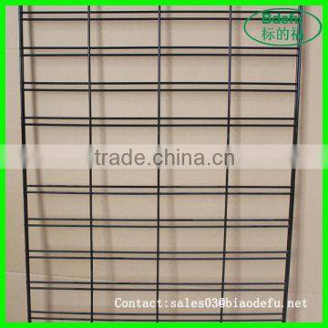 High Quality Supermarket Shelf Gridwall System Metal Slatgrid Panel Grid Panel