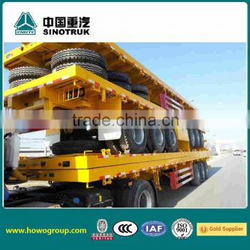 3 axle container trailer truck trailer made by SINOTRUK