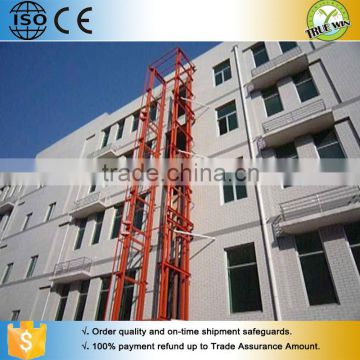 Newest High quality double cage goods hoist / elevator