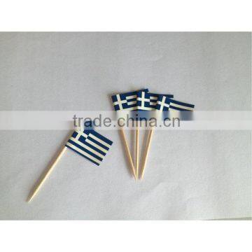 Best selling decoration toothpick with flag