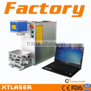 Top quality cock fiber laser printing machine