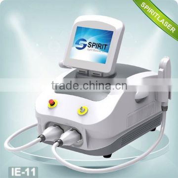 SPIRITLASER 10.4 Inch 2 in 1 IPL + YAG CPC Connector small mini portable ipl Movable Screen