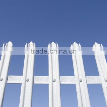 manufacturing temporary t post palisade panel fence