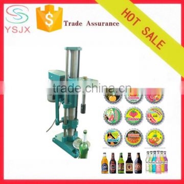 electric metal crown lid beer / cocktail bottle capping machine