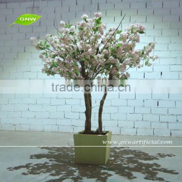 GNW BLS1507008 Office Home Decoration Bonsai Artificial Cherry Trees For Wedding