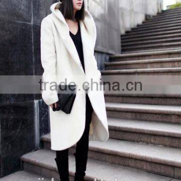 2014 fashion women overclothes style ladies woolen coat