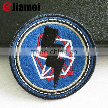 Embroidered your own logo custom made cheap embroidery emblem