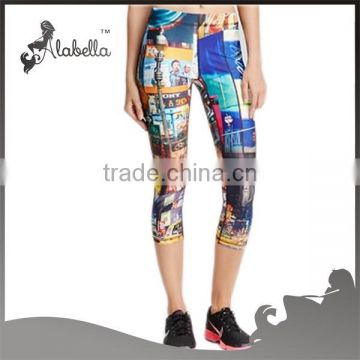 wholesale young girls tights custom digital printed leggings