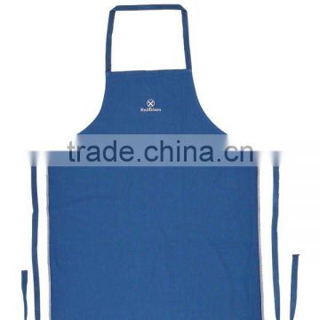 100% cotton blue kitchen aprons