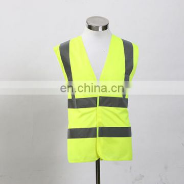 Security safety vest EN20471 Class 2 Hi Vis vest reflective safety vest