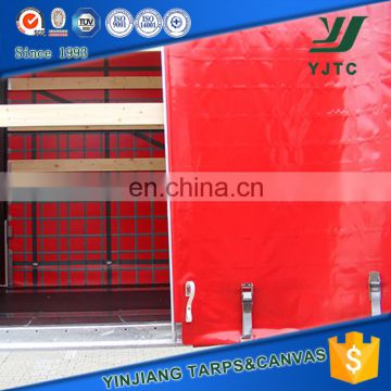 Customized Durable PVC Tarp for Truck Side Curtain with Printing
