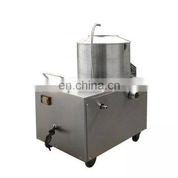 China automatic cassava potato washing skin peeling machine