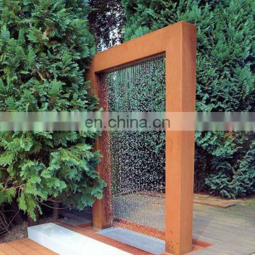Home Decoration Use and Metal Material Waterfall Feature