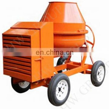 China cheap portable mixer and pump diesel concrete mixer 0.5m3