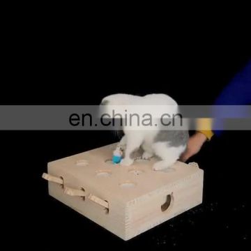 Interactive funny cat mouse toy cat hitting gopher traps for cat scratching/playing