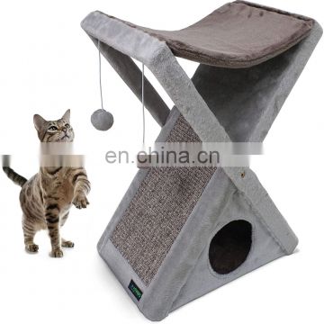 2020 Cute Small Cat Foldable Tree Cat Toys Cats Play Towers