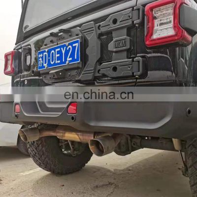 JL1211 rear bumper for Vehicles for jeep for wrangler JL 2018+ parts ABS for jeep JL car bumpers LANTSUN