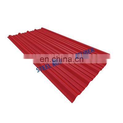 aluminum gi color coated corrugated coil for patio roofing sheet