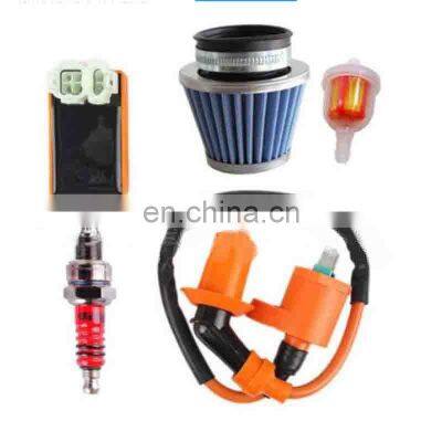 Refit orange ignition coil CDI 39mm air filter A7TC spark plug gasoline filter 5-piece set