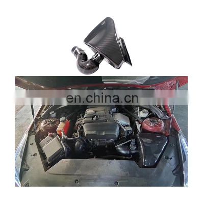 Good Price Auto Spare Parts Wholesale High Performance System Dry Carbon Fiber Air Intake For Cadillac ATS 2.0T