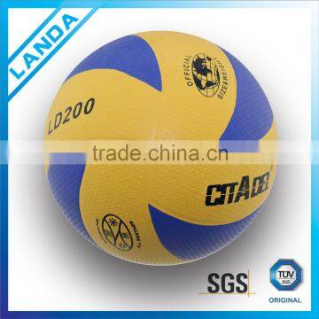 custom official rubber volleyball 8 pannels beach volleyball