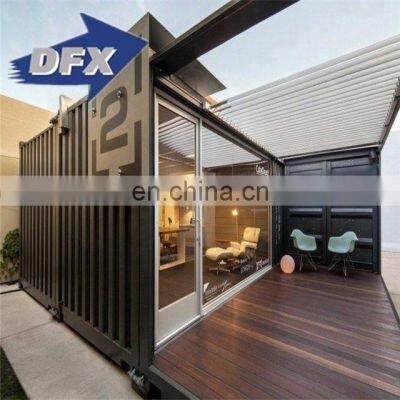 Transportable Customized Shipping Container Converted Popup Cafe Shop