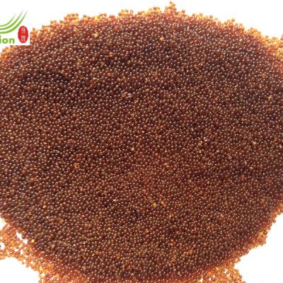 Ion exchange resin for pharmaceutical refining and purification
