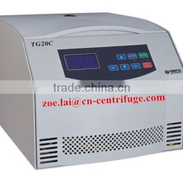 tabletop laboratory centrifuge high speed centrifuge TG20C