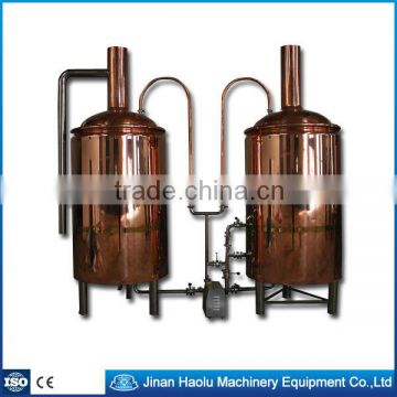 Red copper brewing equipment & brewery SUS fermeter
