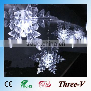 20LEDs 4*0.15M CE ROHS SAA approved falling star led christmas lights decoration window stars/butterfly/heart/horse/snowflake