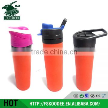 2016 Factory BSCI Audited Foldable Water Bottle Promotion