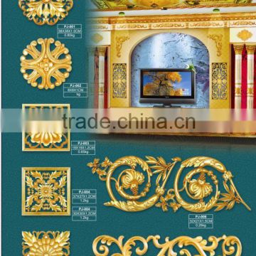 decoration material for artistic ceiling ,line , rome pole and parts