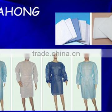blue sms surgical isolation gowns